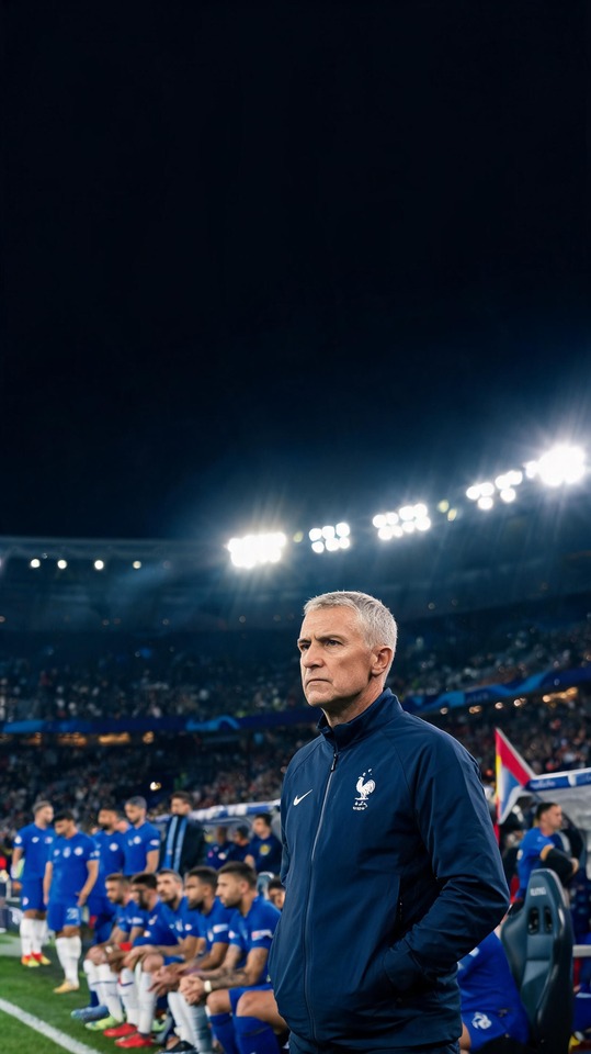 Didier Deschamps Sélectionneur France - Fond d'Écran 4K