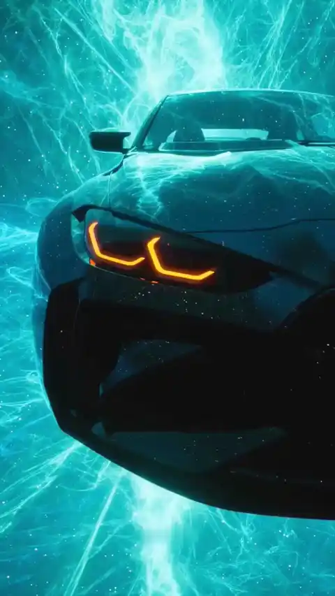 Neon Sports Car Energy Glow - 4K Live Wallpaper