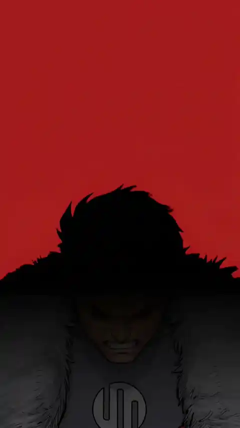 Anime Warrior Intense Red - 4K Live Wallpaper