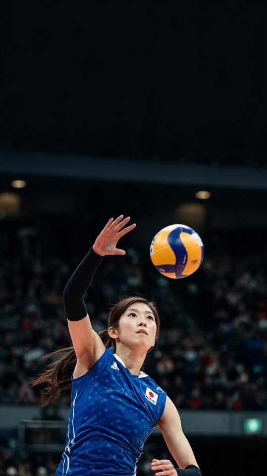 栗原恵 日本代表バレーボール - 4K 待ち受け