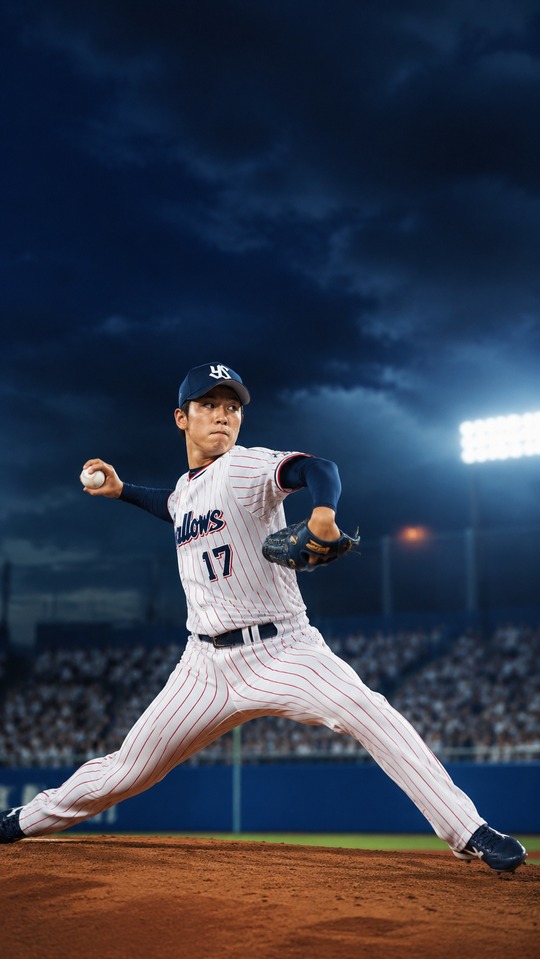 Yakult vs Giants - Shota Masui Baseball 4K Wallpaper
