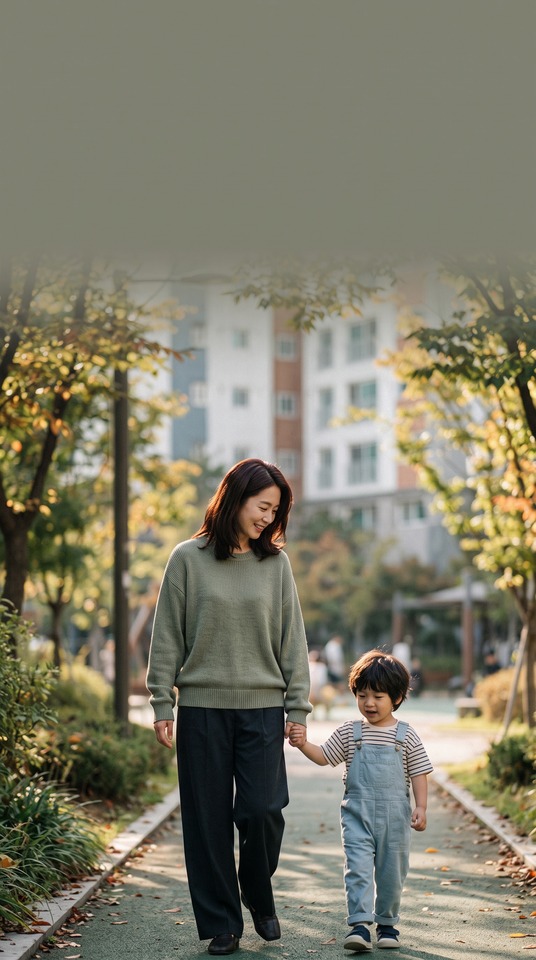 Unmarried Mother and Child - 4K Cinematic Background