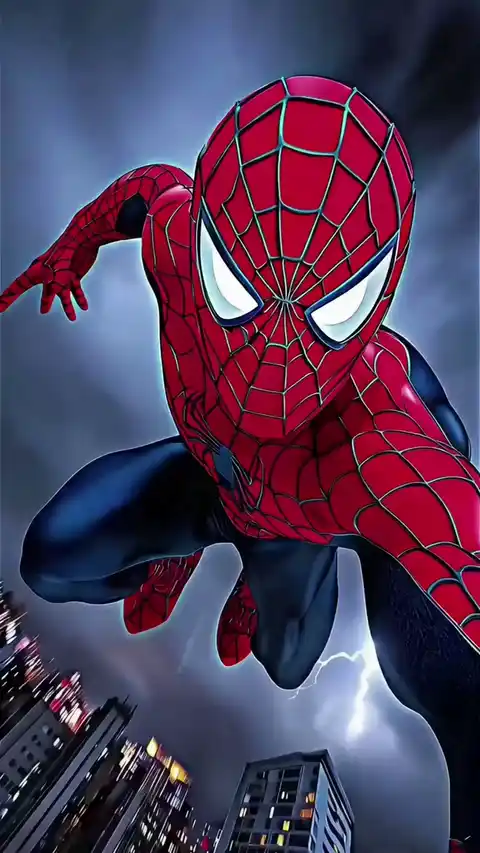 Spider-Man Swinging Live Wallpaper for Mobile