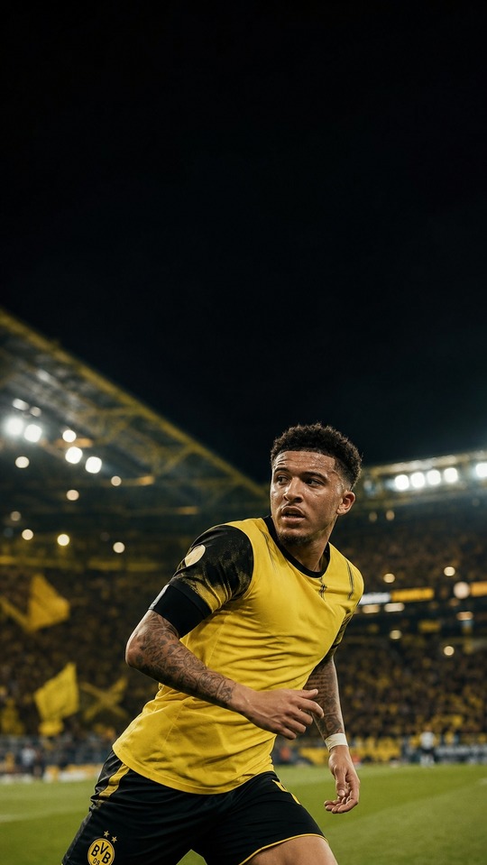 Jadon Sancho BVB Rückkehr - 4K Handy Wallpaper