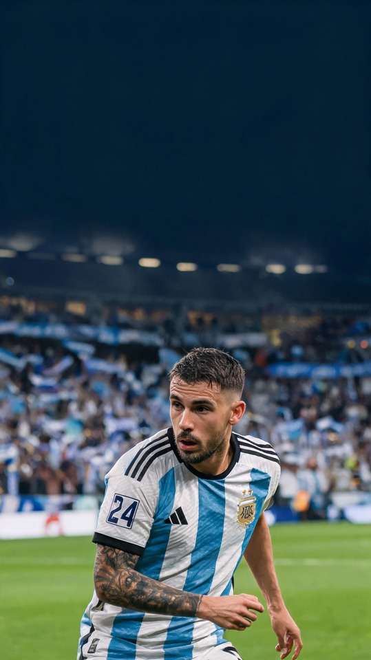 Enzo Fernández - Fondo de Pantalla 4K para Celular