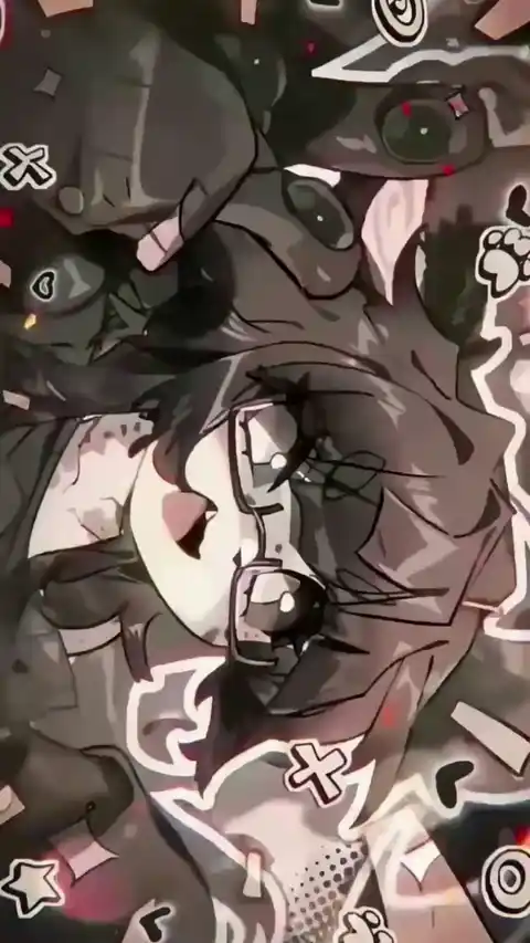 Anime Girl Glitch Aesthetic - Live Wallpaper