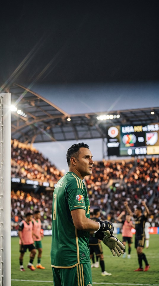 Liga MX Keylor Navas - 4K All-Star Wallpaper