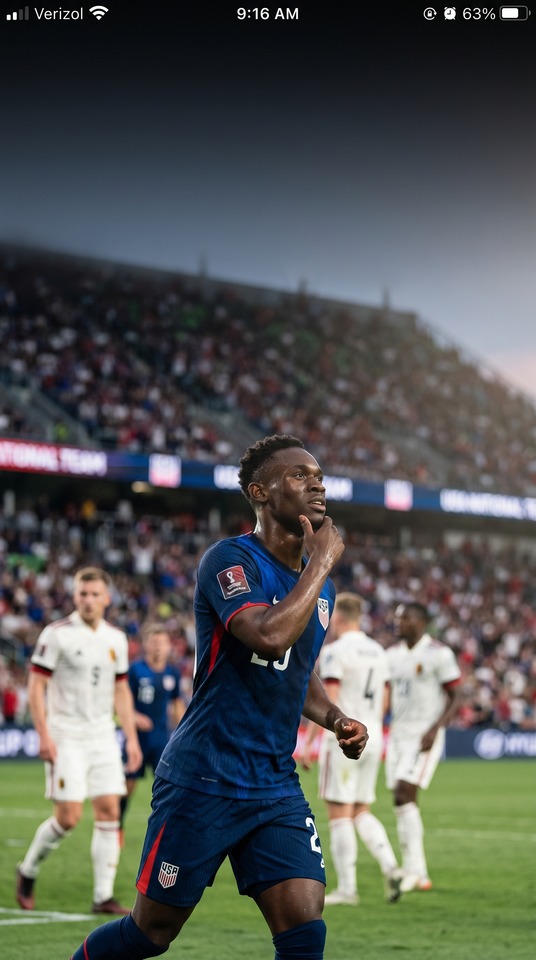 Folarin Balogun USMNT - 4K Handy Wallpaper
