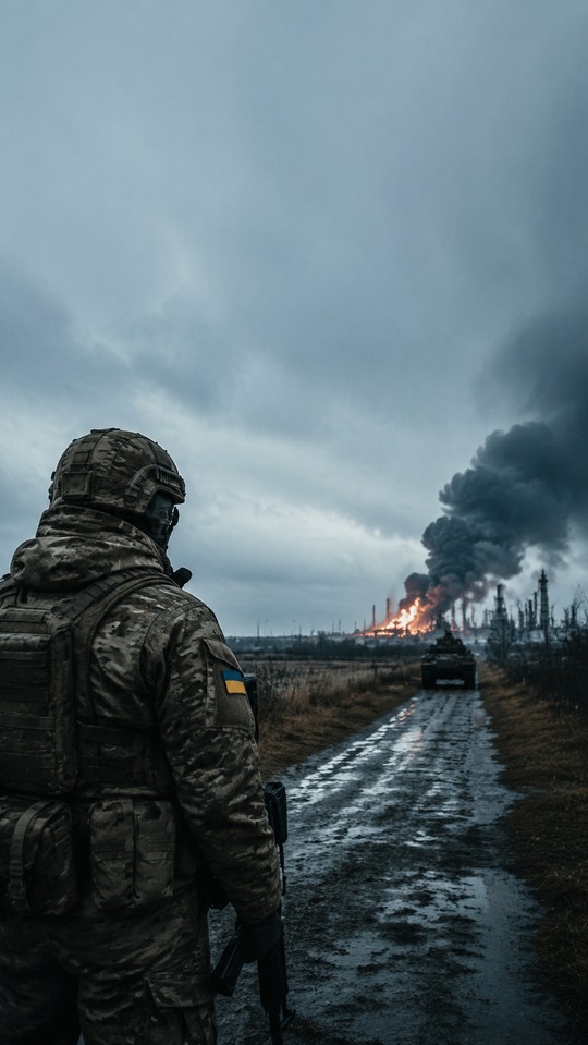 Ukraine Cinematic Realism Scene - 4K Wallpapers