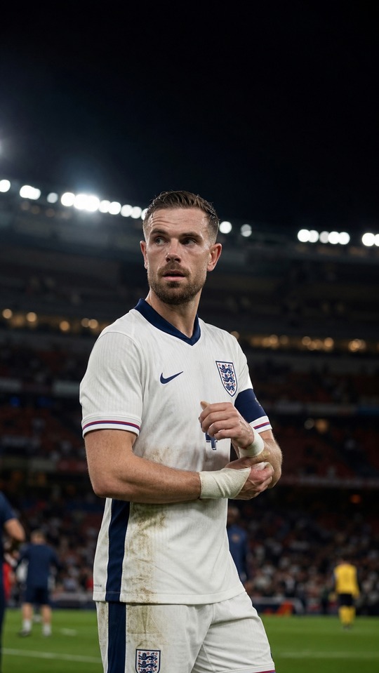 Jordan Henderson England Captain - 4K Wallpaper