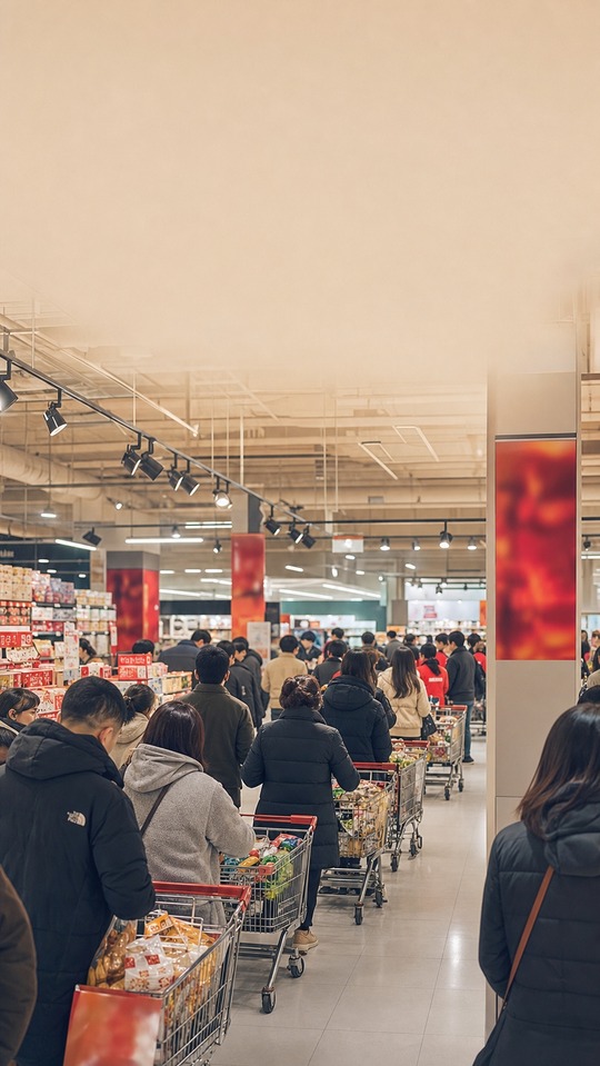 Homeplus 寫實購物場景 - 4K 桌布