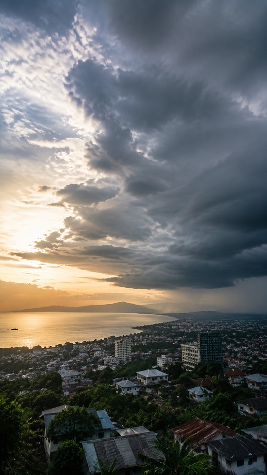 Cuaca Besok Escena de Pronóstico - Fondos de Pantalla 4K