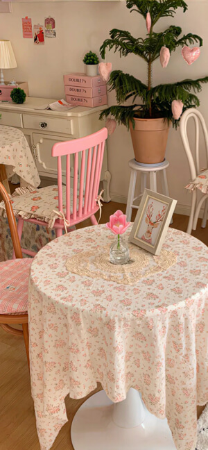 Cozy Pink Shabby Chic Room - 4K Backgrounds