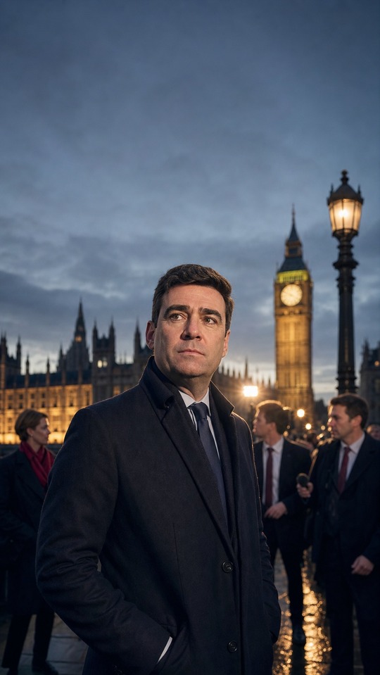 Andy Burnham and UK MPs in London - 4K Wallpaper