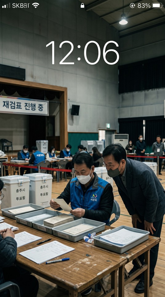 충주시장 선거 재검표 - 고화질 폰 배경화면
