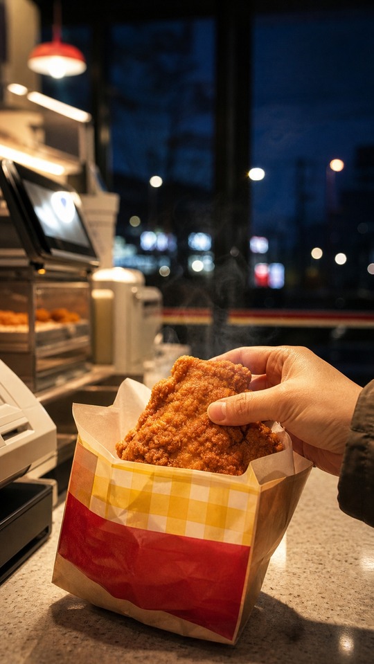 Famichiki Realistic Street Food - 4K Wallpaper