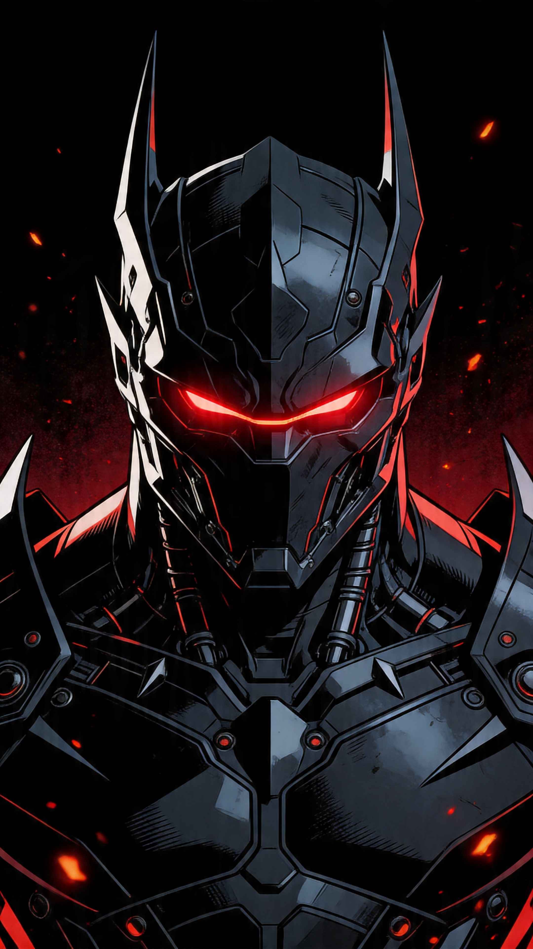 Batman Mecha con Armadura - Fondo para Celular 4K