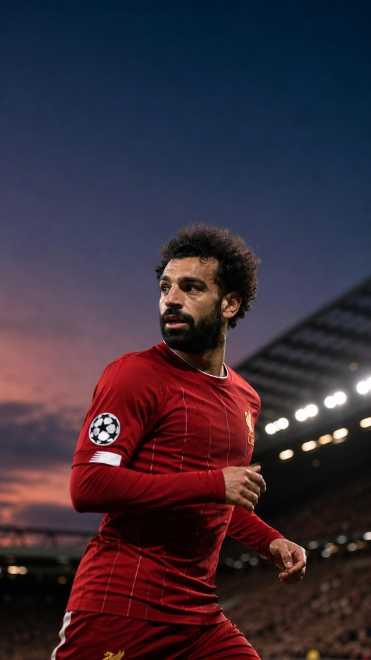 Mohamed Salah Liverpool FC - 4K Phone Wallpaper