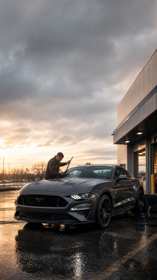 Ford Mustang US Vehicle Recall Service - 4K Background