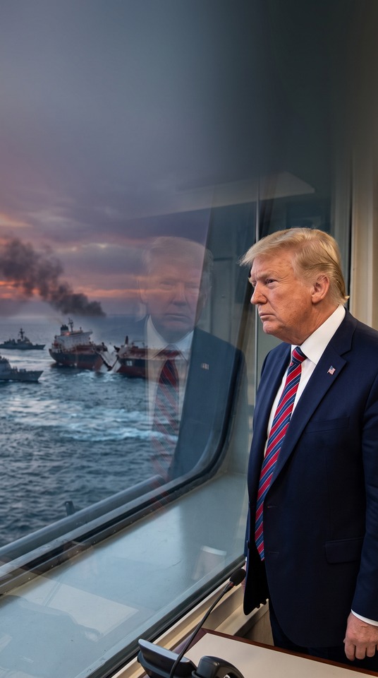Donald Trump Cinematic Scene - 4K Wallpapers