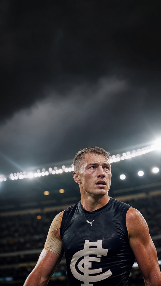 Patrick Cripps AFL Captain - 4K Phone Wallpaper