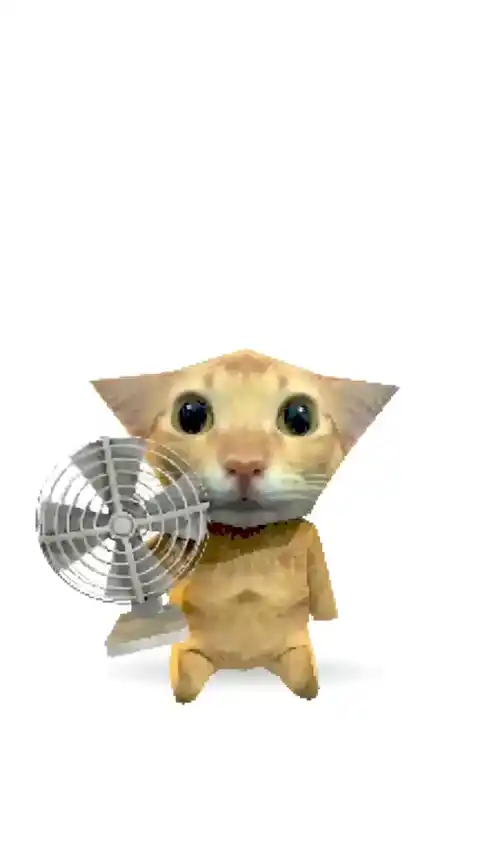 Funny 3D Meme Cat - Live Wallpaper