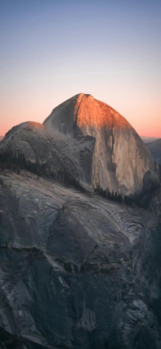 Yosemite Half Dome Sunset - 4K Backgrounds