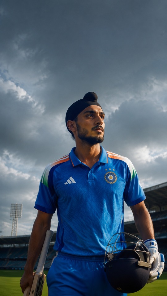 Gurnoor Brar Cricket Inde Fond d'écran 4K - HD