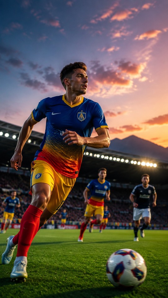 FC Andorra Football Action - 4K Wallpaper