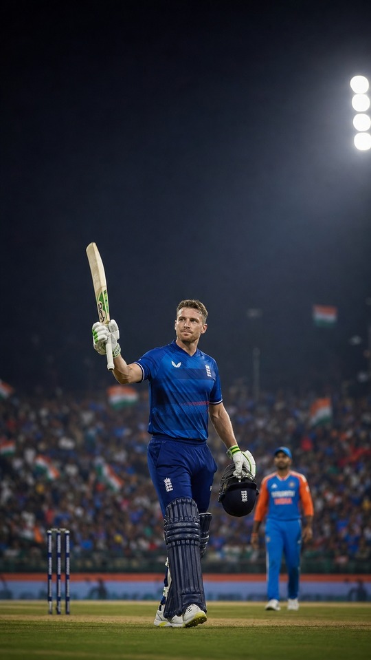 Jos Buttler Celebration - 4K Cricket Wallpaper