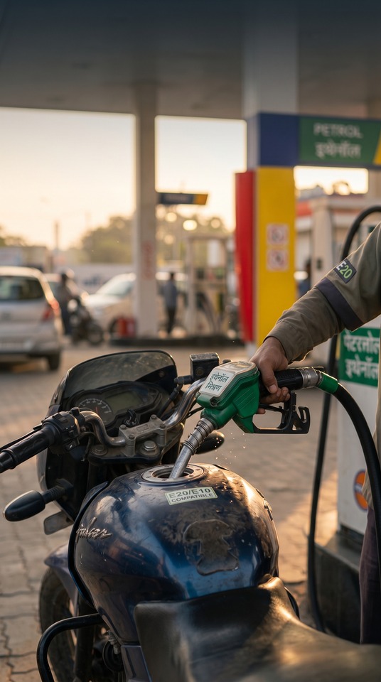 Petrol प ट र ल E20 Fuel Pump - 4K Wallpapers