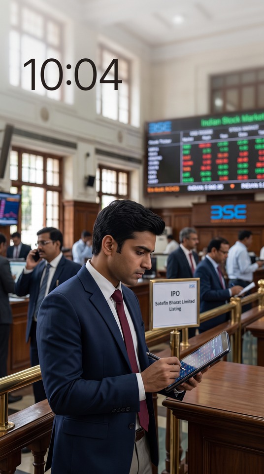 BSE Stock Market Trading Floor - 4K Wallpaper