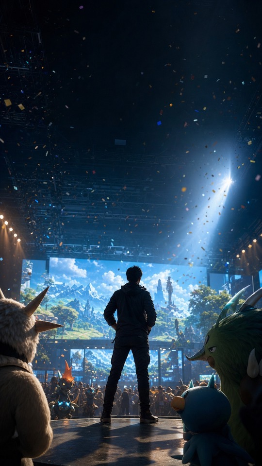 Palworld Official Release Cinematic - 4K Phone Background