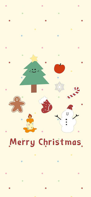 Dibujos de Navidad Cute - Fondos para Celular 4K