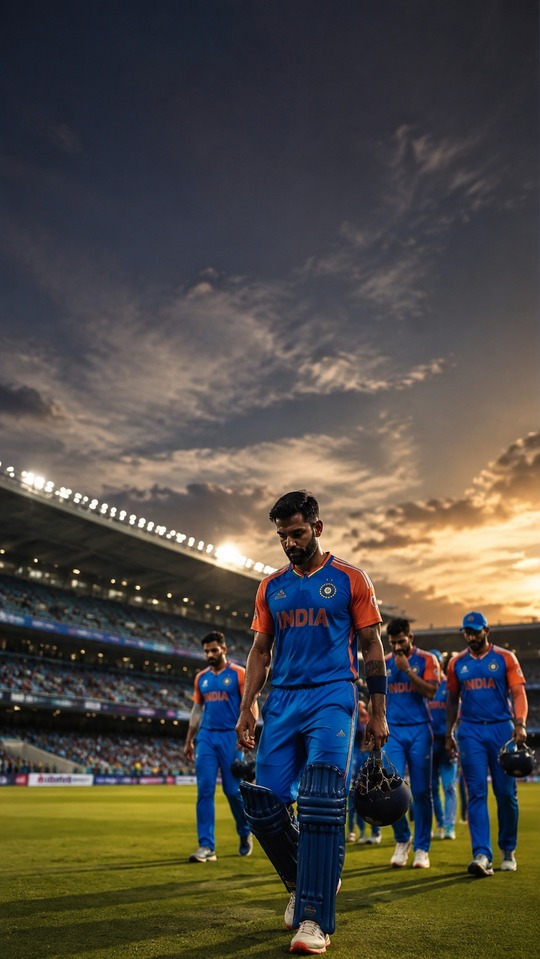 Cricbuzz Indian Cricket Team Cinematic - 4K Wallpaper
