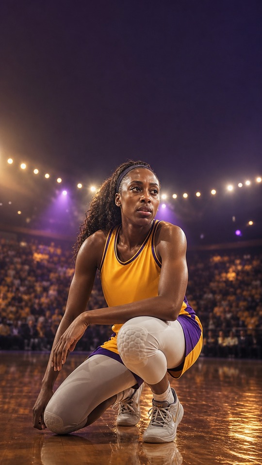 Nneka Ogwumike Basketball Portrait - 4K Wallpaper
