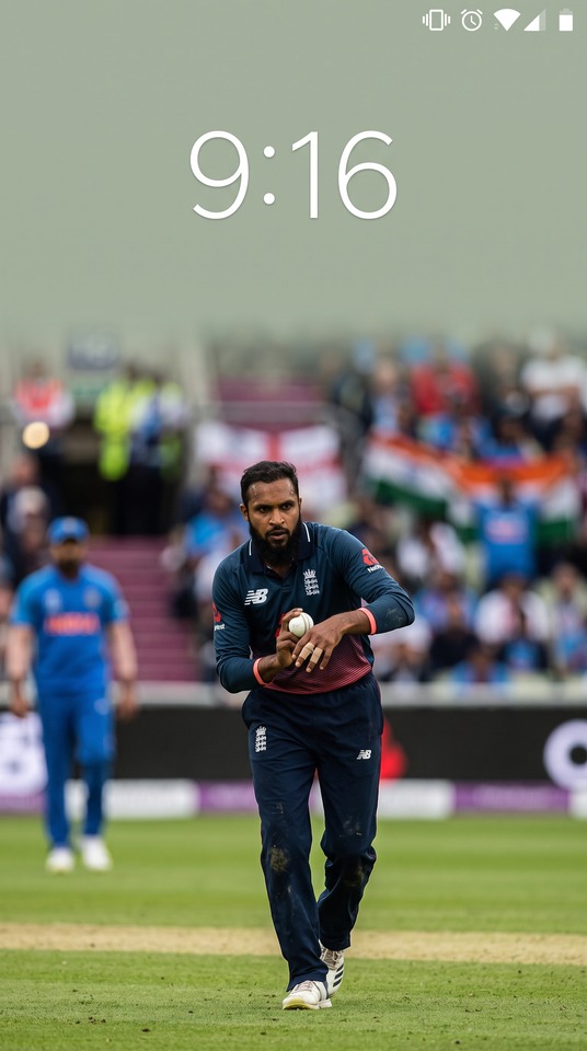 Adil Rashid England Spinner - 4K Wallpaper