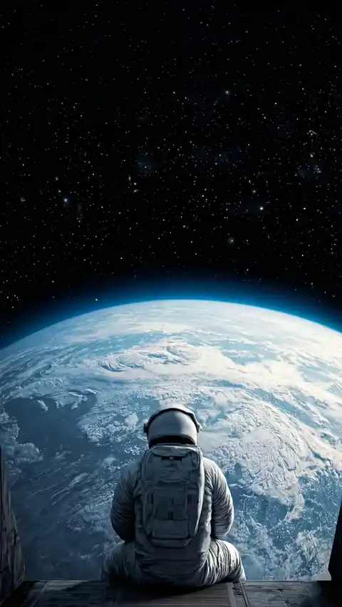 宇宙飛行士 地球展望 - ライブ壁紙