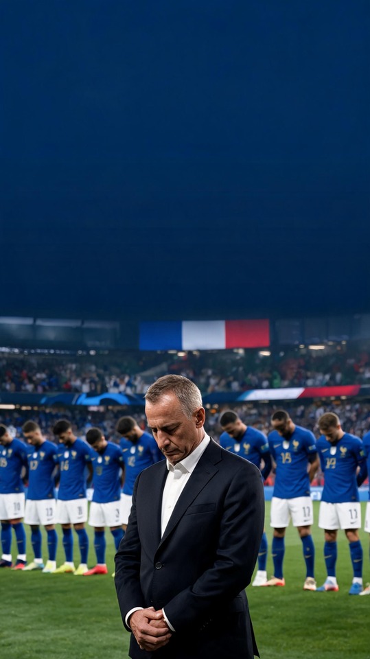 Éric Ciotti Minute of Silence - 4K Wallpaper