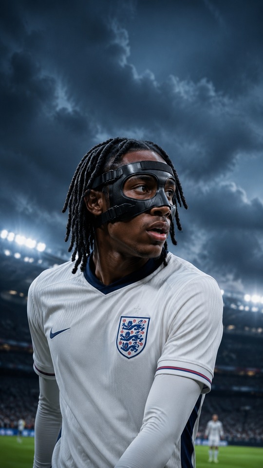 Djed Spence Inglaterra Máscara - Fondo de Pantalla 4K
