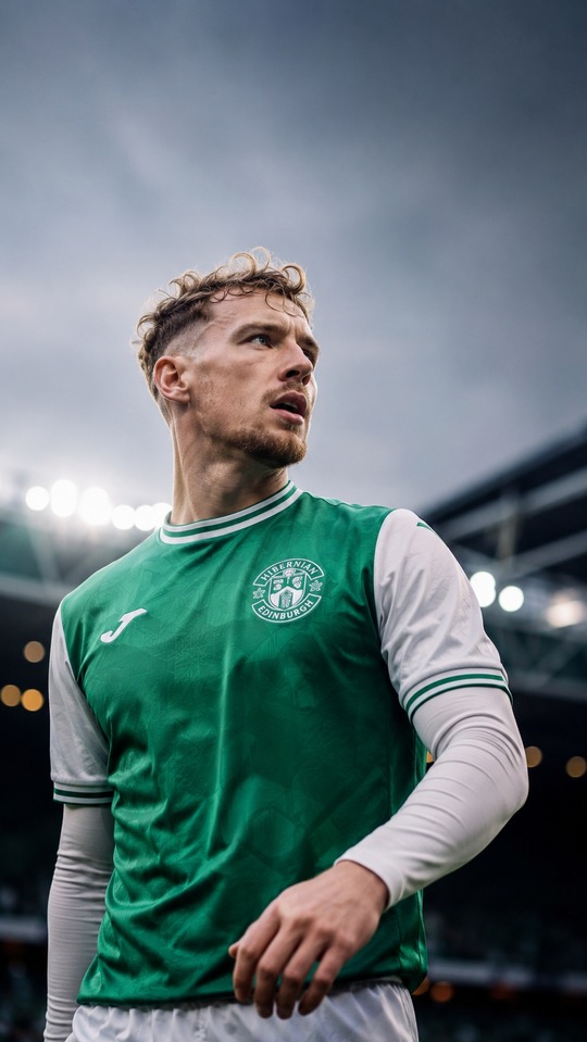 Nathan Lowe - Hibernian FC 4K Hintergrundbild