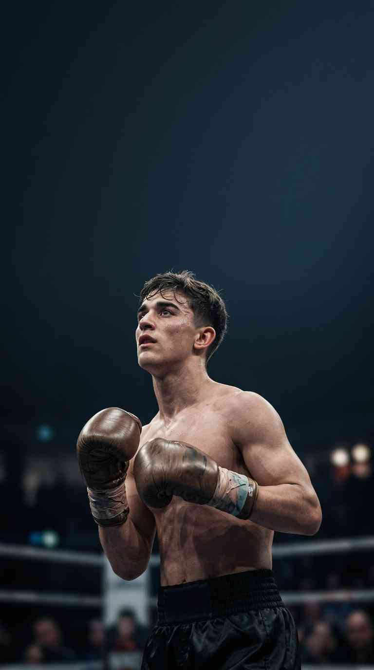Gavi Boxer Cinematic Art - 4K Phone Background