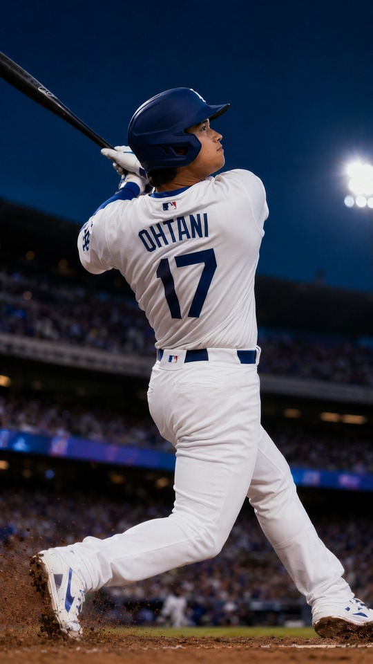 Shohei Ohtani 300th Career Home Run - 4K Phone Background