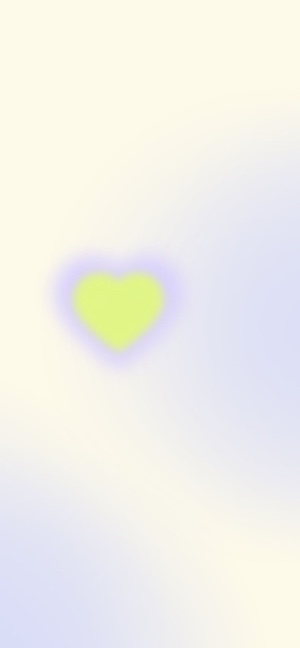 Soft Green Heart Aura Gradient - 4K Wallpaper