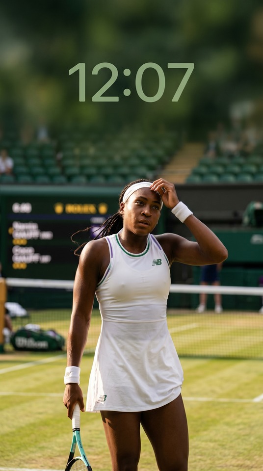 Wimbledon Tennis Coco Gauff - 4K Sports Wallpaper