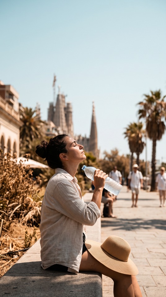 Tiempo Barcelona: Summer Heatwave - 4K Wallpapers