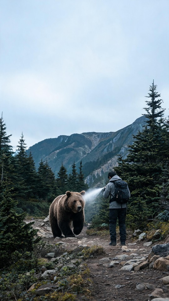 Oso Pardo Encuentro Salvaje - 4K Fondos