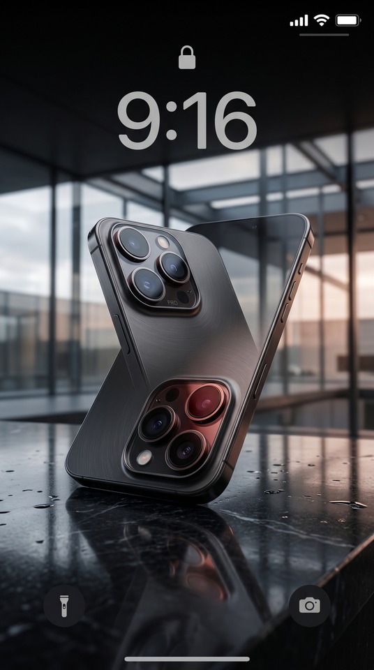 iPhone 18 Pro デザイン - 4K 高画質 壁紙