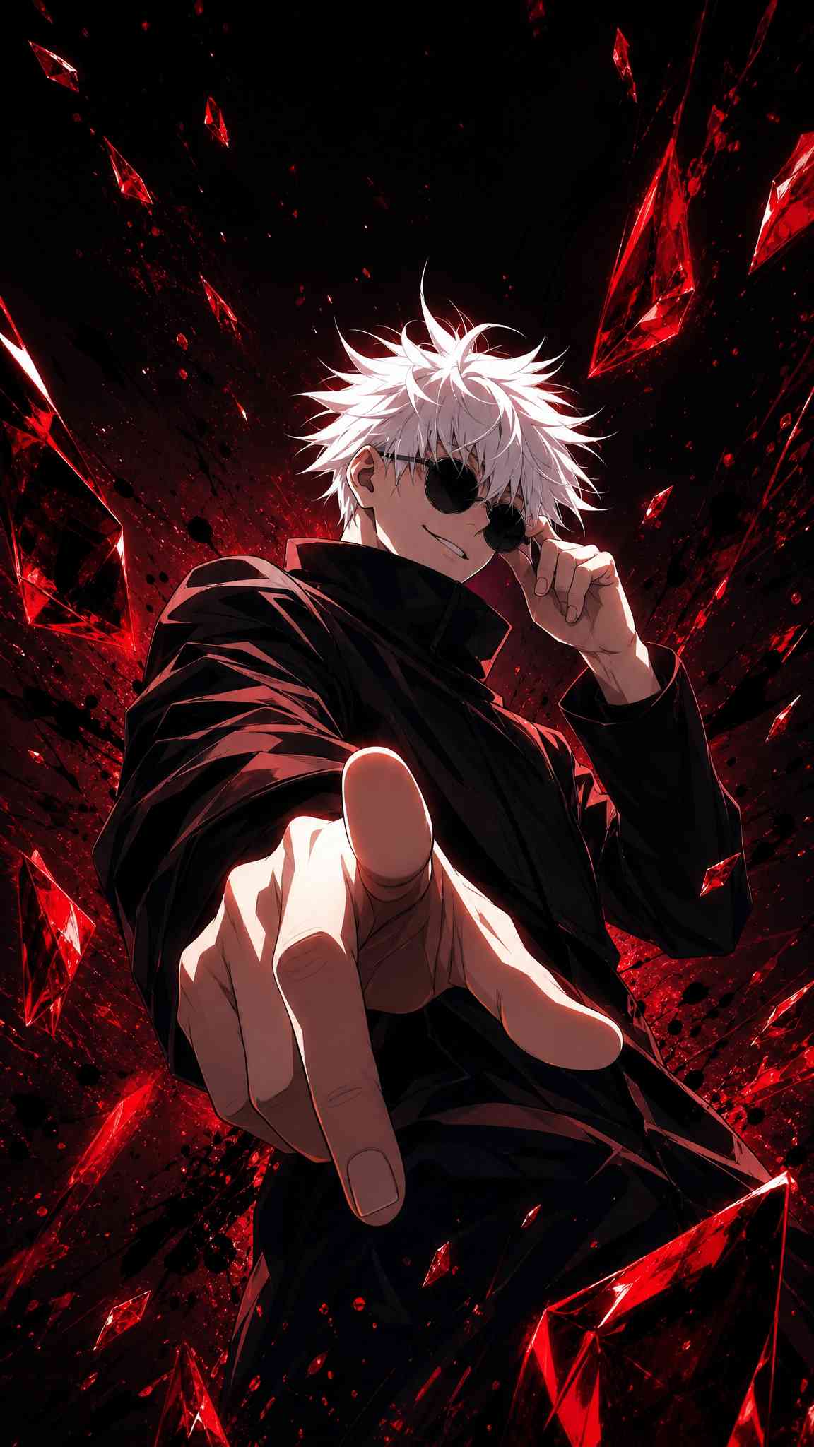 Satoru Gojo Jujutsu Kaisen - 4K Hintergrundbild