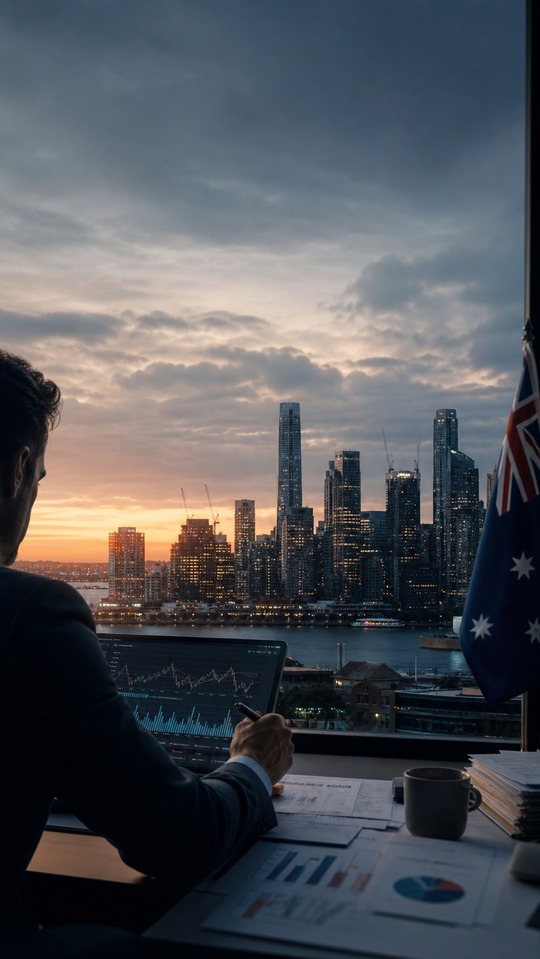 Économie de l'Australie - Finance 4K Fond d'écran